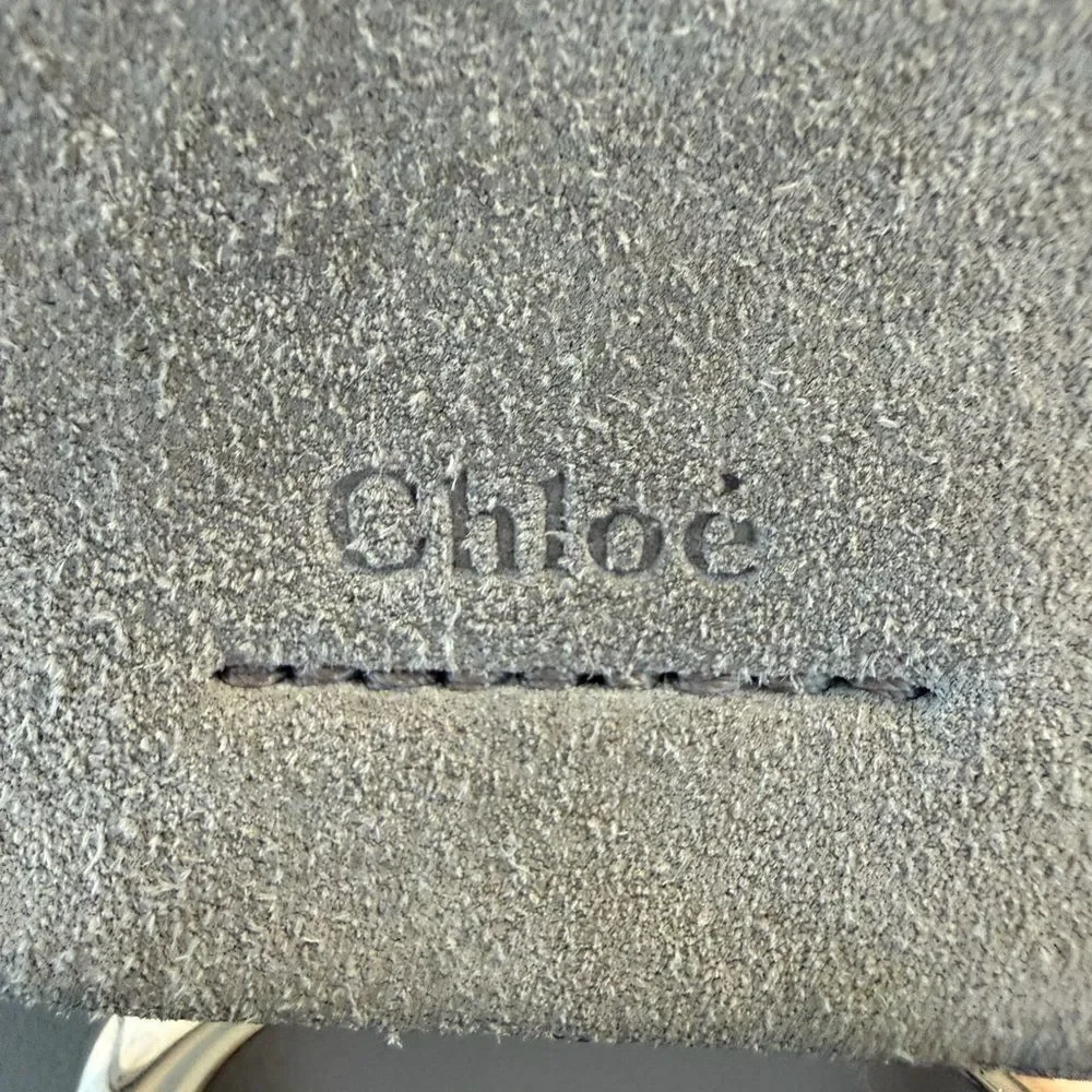 Chloe Leather and Suede Shoulder or Crossbody Handbag